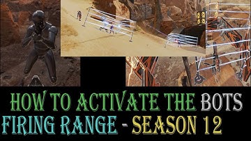 How To Turn On The Bots In The Firing Range In Apex Legends Season 12
