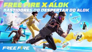 COMO ITENS SÃO CRIADOS NO FREE FIRE? VEJA OS BASTIDORES DO ALOK DESPERTADO! | Garena Free Fire