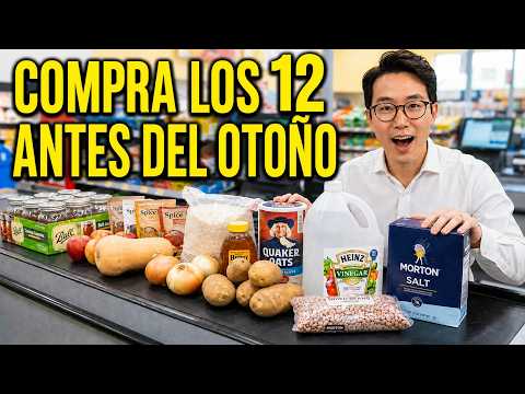 Prepara tu despensa para el otoño: 12 cosas que debes comprar ahora