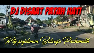 Download Lagu DJ disaat patah hati..//klip perjalanan Baturaja Prabumulih MP3