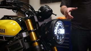 XSR900 7 Inch Headlight Conversion Installation