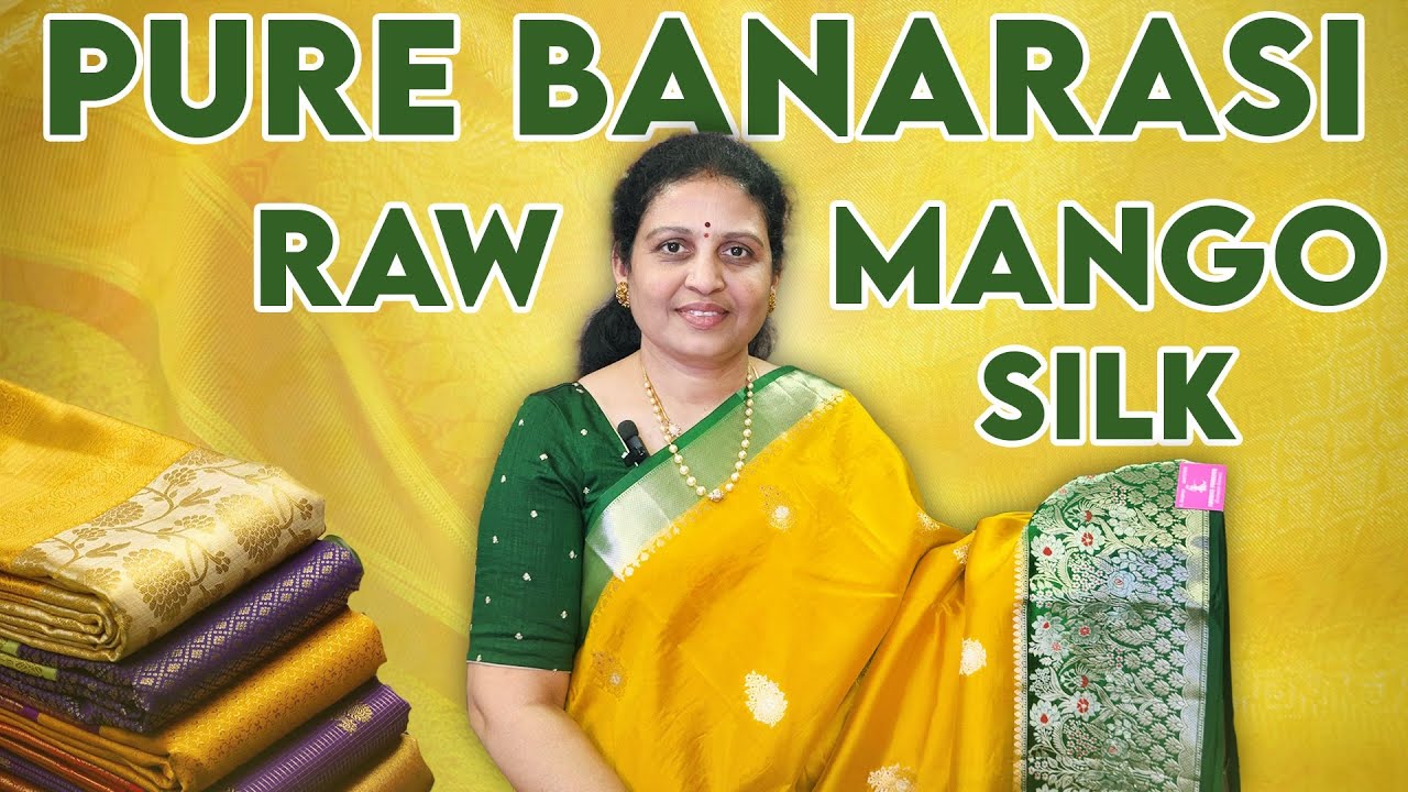Pure  Handloom RAWMANGO PATTU sarees #rawmango #lightweightsarees 