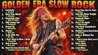 Golden Era Slow Rock Collection | Greatest Romantic Rock Ballads of All Time ❤️🔥