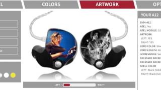 Have fun on our Custom IEM Designer with Gifs