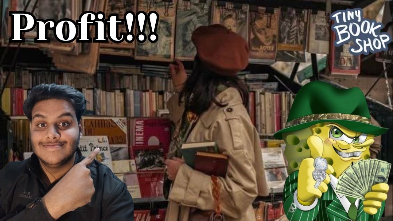 Finally some income | Tiny bookstore #2