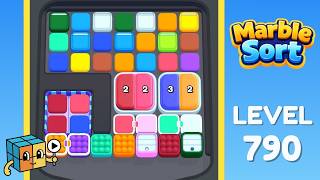 Marble Sort Level 790 (Very Hard) Walkthrough Solution