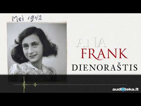 ANA FRANK DIENORAŠTIS. Audioknyga | Audioteka.lt