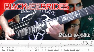 Black Veil Brides - Born Again (Guitar Cover + TABS) | [NEW SONG 2021]