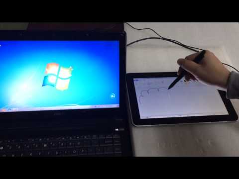 ACCU CT 10AWE 10.1" signature pad 1024*600 & battery free pen- Extend