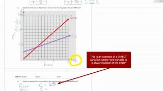 1P Direct and partial variation