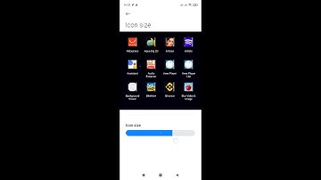 How to Change Icon Size on XIAOMI Redmi Note 8 PRO