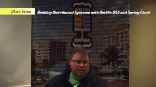 MattStine#21 - Building Distributed Systems with Netflix OSS and Spring Cloud