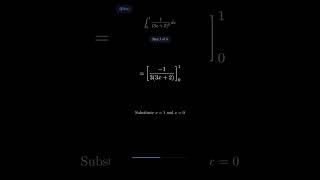 2019 HSC Maths Advanced Q11e — Calculus / Integration | Reverse Chain Rule #Shorts