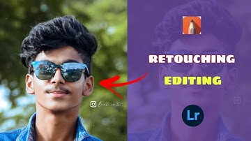 New Retouching Editing || Lightroom || Autodesk sketchbook 😍🔥
