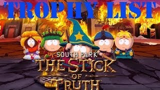 South Park The Stick Of Truth (SoT) - Trophy List screenshot 5