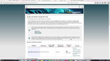 cPanel SSL Sertifika Kurulumu