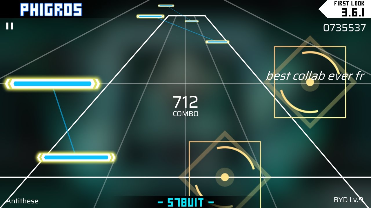 [Phigros New Update] actual arcaea collab? i'm not dreaming right? (v3.6.1 / First Look)