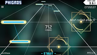 [Phigros New Update] actual arcaea collab? i'm not dreaming right? (v3.6.1 / First Look) screenshot 4