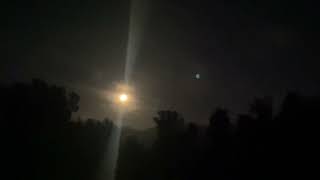 Moonlit Memoir: A pause during evacuation 
