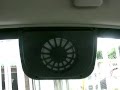 車載用ソーラー機器（カーソーラーファン、オゾン発生器）