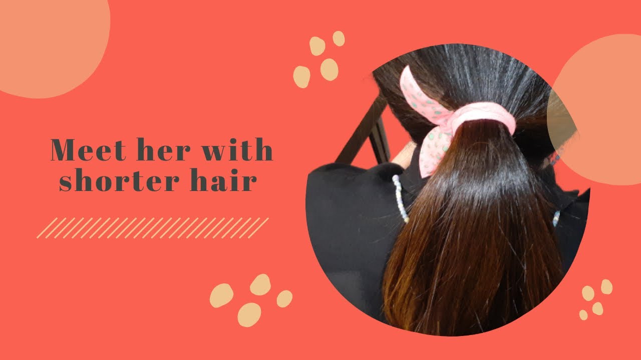 meet her again with shorter hair 