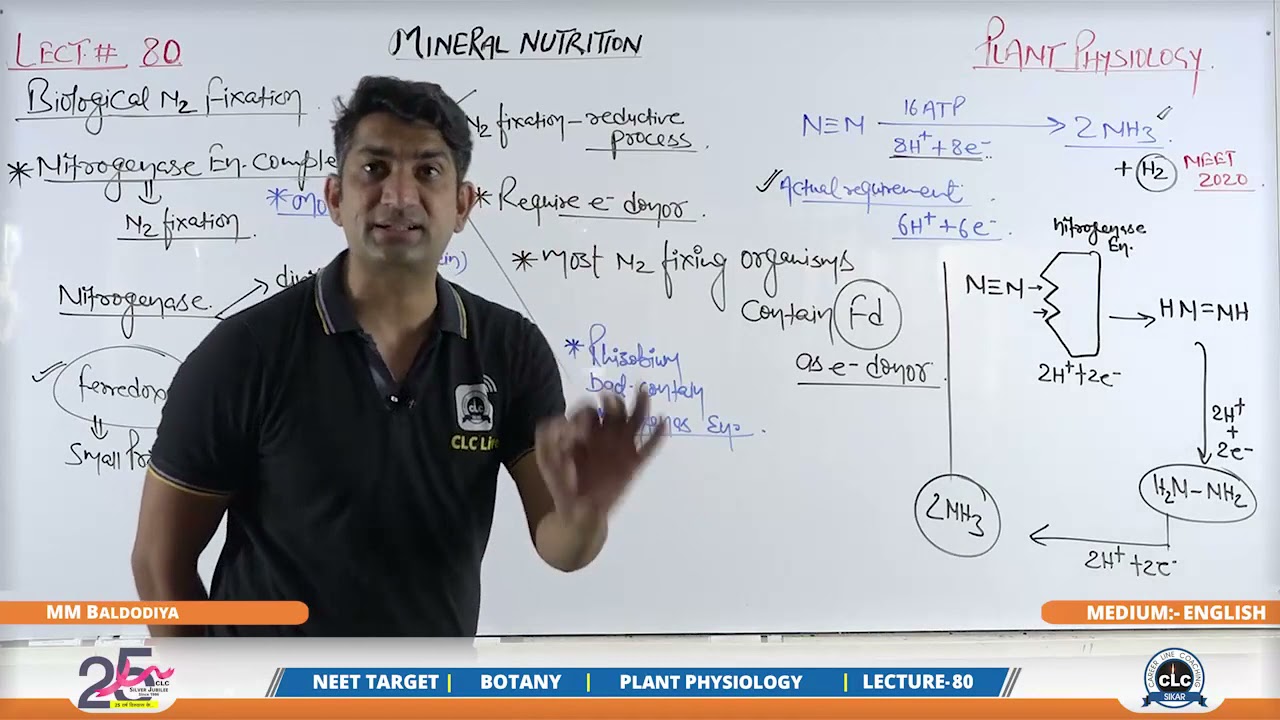 MINERAL NUTRITION 5 | NEET COACHING | MM BALDODIA SIR | Class 11 Biology Classes