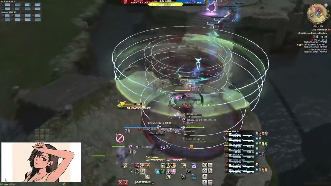 [FFXIV PVP] Ninja 5-Kill | Onsal Hakair