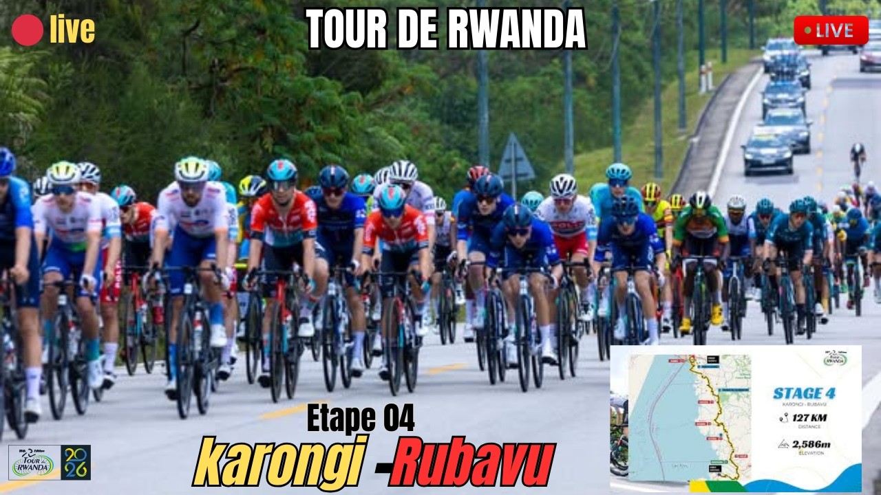 🔴LIVE : Etape ya 4 KARONGI TO RUBAVU ABANYARWANDA BIRANZE NABWO