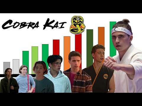 Robby Keene's Power Levels - All Seasons - Cobra Kai 1-6