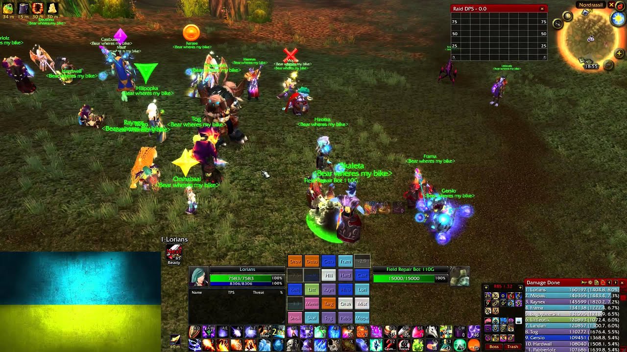 Wow tbc mage pve archangel 2 4 3 youtube