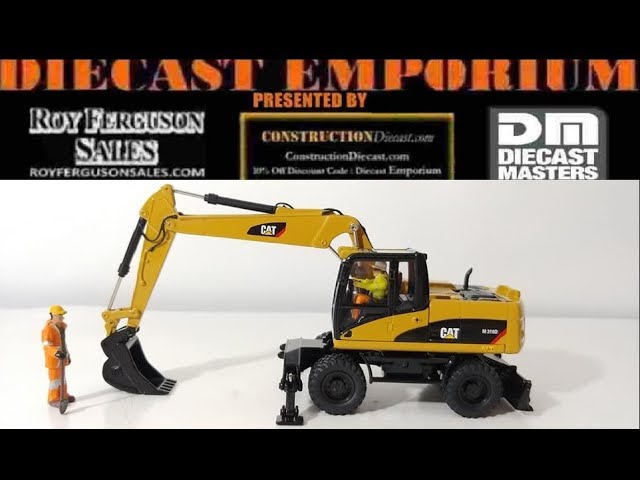 Diecast Masters Core Classics Caterpillar M316D Wheel Excavator