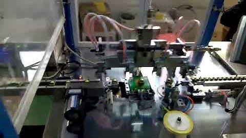 English interface automatic transformer core assembly machine