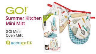 How to Make a Summer Kitchen Mini Mitt With This Free Pattern