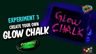 DYI Glow Chalk - Experiment 3 of 4, Chemistry Lab | Luminescent