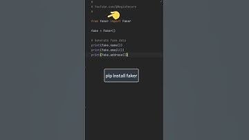 Stop Using Real Data! Generate Fake Data Instantly!