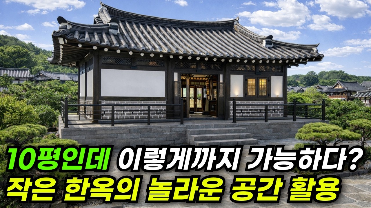 존재감이 빛을 발하는 팔작지붕 10평 한옥! 부대시설로 자쿠지와 바비큐장까지~#집 #주택 #이동식주택 #소형주택 #체류형쉼터 #농촌체류형 #농막 #모듈러 #전원주택 #한옥 #안동