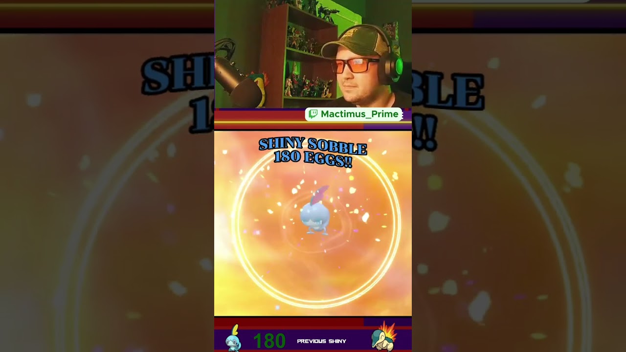 SHINY SOBBLE REACTION!!