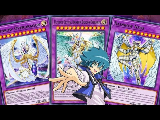 yugioh master duel rainbow dragon deck JESSE ANDERSON CRYSTAL BEAST DECK 44 | Rainbow Dragon Pegasus Ruby Topaz  YuGiOh