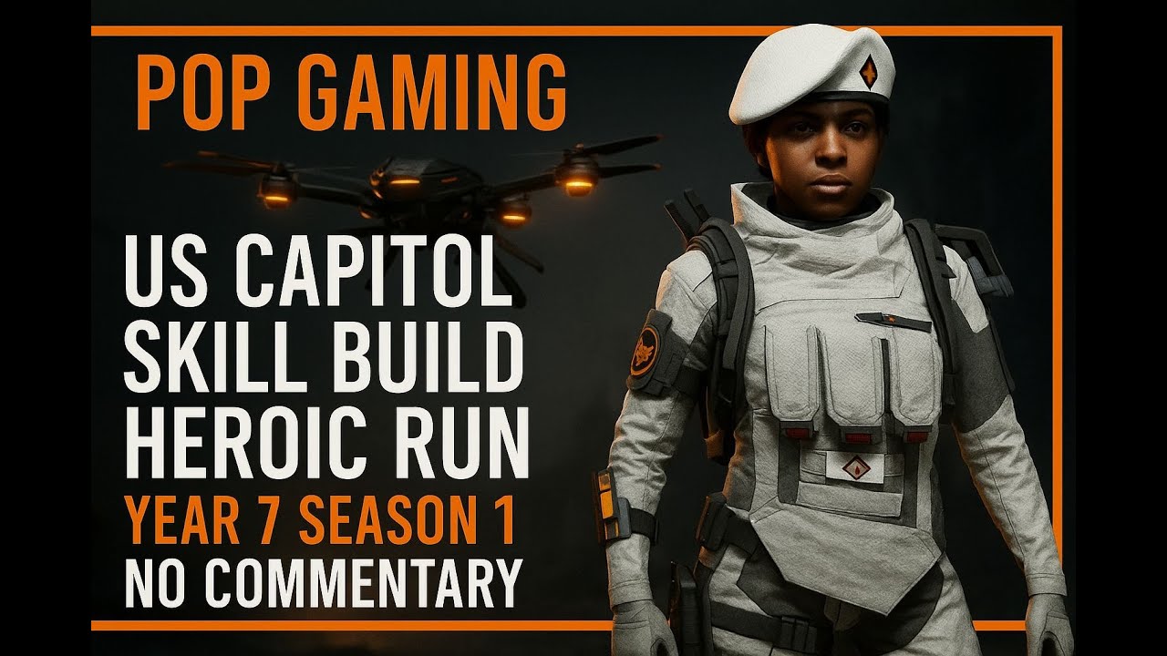 Division 2 | Solo Heroic Stronghold | U.S. Capitol | Skill Build Destroys True Sons | No Commentary