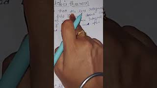BSC SEM 1 PHYSICS (STOKES THEOREM) in easiest method full video on my you tube channel