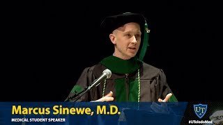 College of Medicine and Life Sciences - Medical Student Commencement Speaker 2017