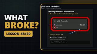 Fix Common ComfyUI Errors | Lesson 48 of 50