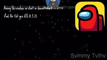 Among Us Crashes on start or doesn