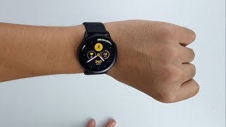 Samsung Galaxy Watch Active Black Hands On Techent Tech Your Way