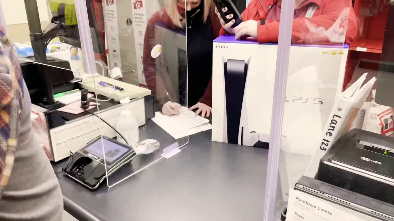 Picking up the PS5 on launch day YouTube