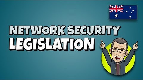 Network Security: Key Legislation (VCE Applied Computing)