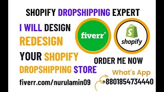Professional Shopify Store | Fiverr Expert