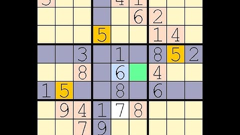 How to Solve Globe and Mail Sudoku  Five Star  14 April, 2024