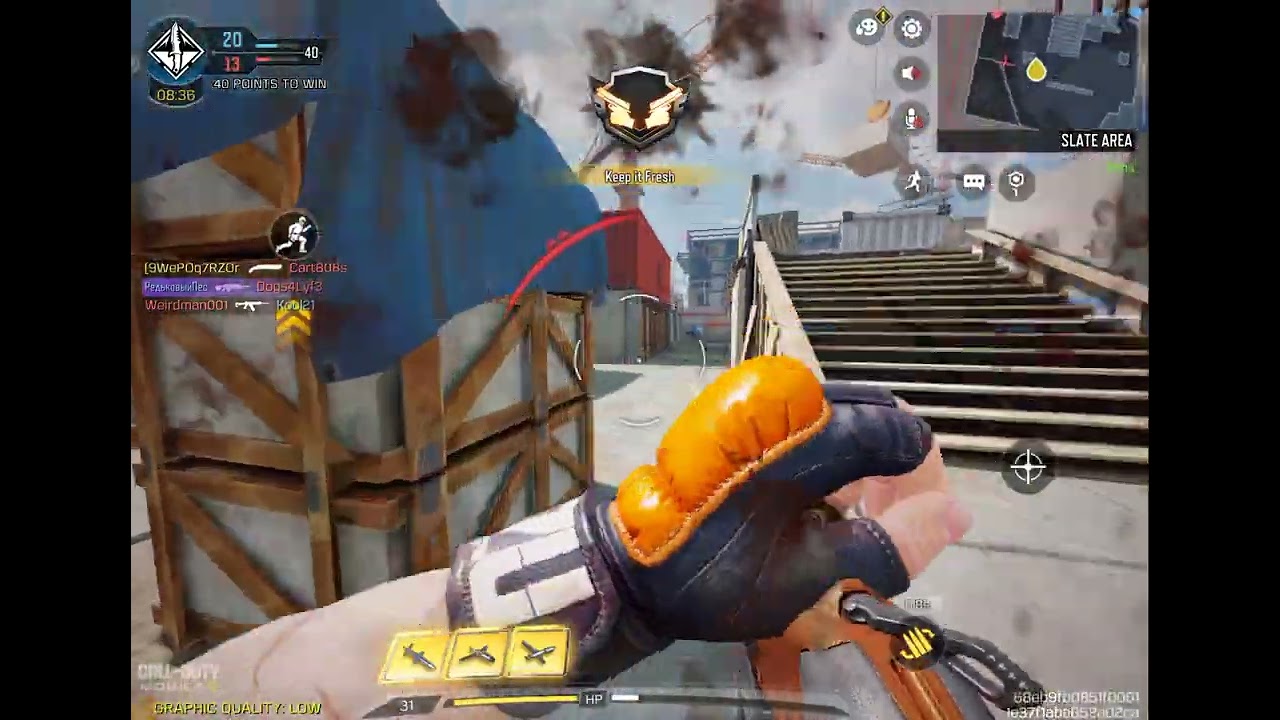 Call of duty mobile , kill house crazy gameplay...