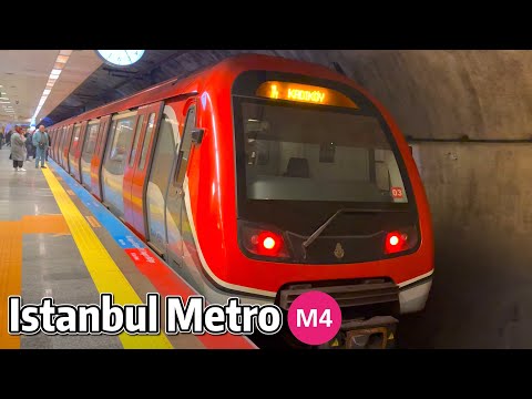 ⁴ᴷ⁶⁰ Exploring Istanbul's M4 Metro Line